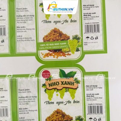 Tem nho khô đẹp, ấn tượng, thu hút - H15