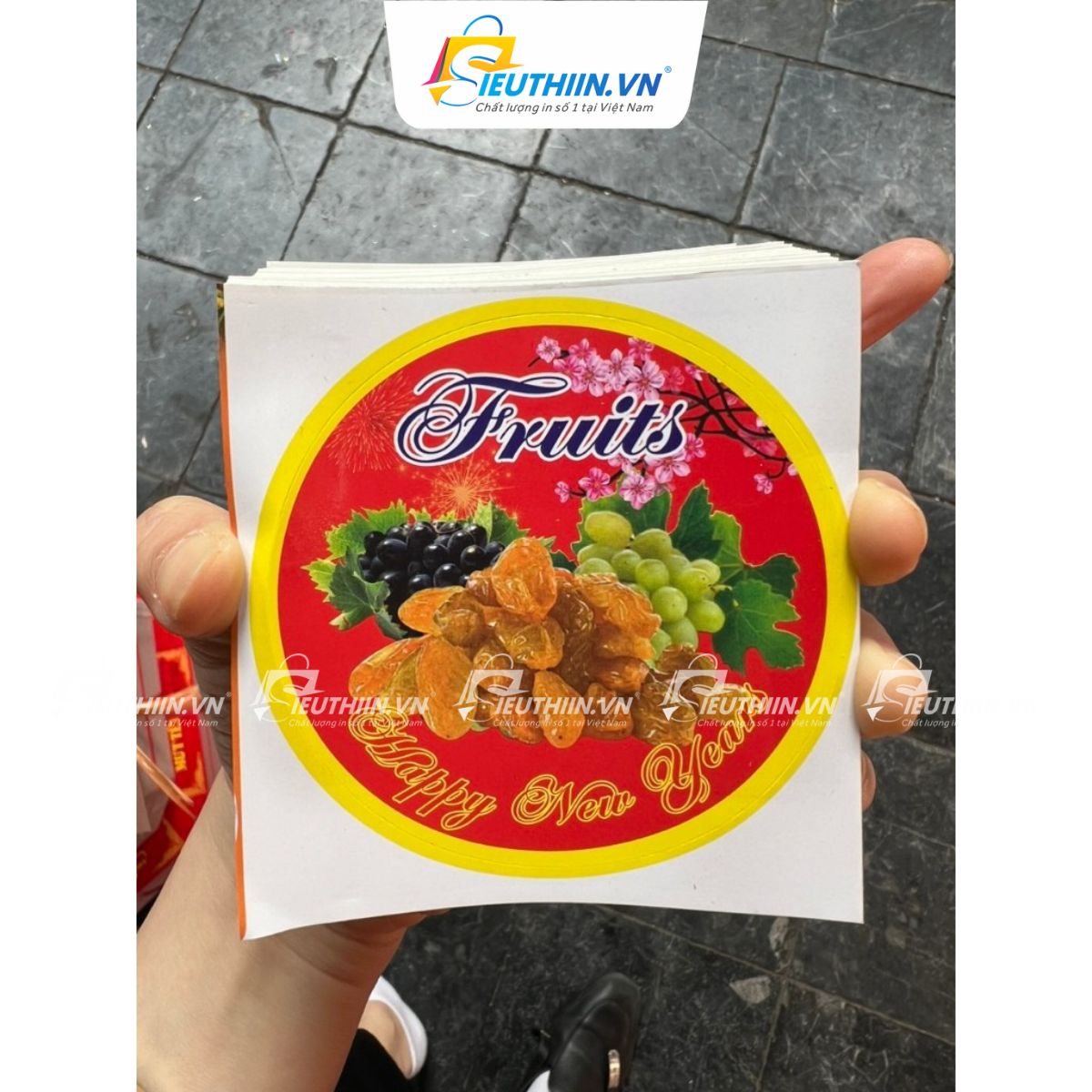 Tem nho khô đẹp, ấn tượng, thu hút - H2