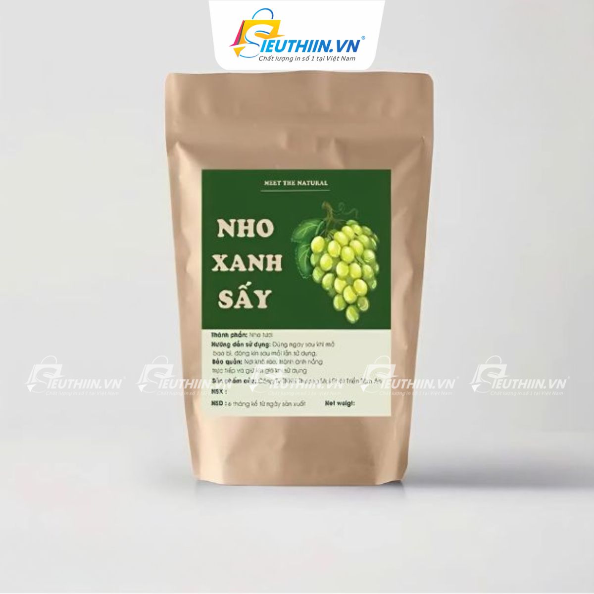 Tem nho khô đẹp, ấn tượng, thu hút - H9