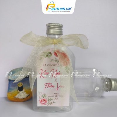 Tem nhãn decal đẹp dán chai nước - 15