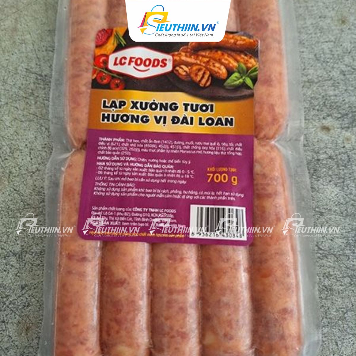 Tem nhãn lạp xưởng chuyên nghiệp