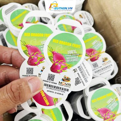 Tem nhãn nông sản thanh long