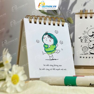 Mẫu lịch đẹp, tự tô màu độc đáo - 4