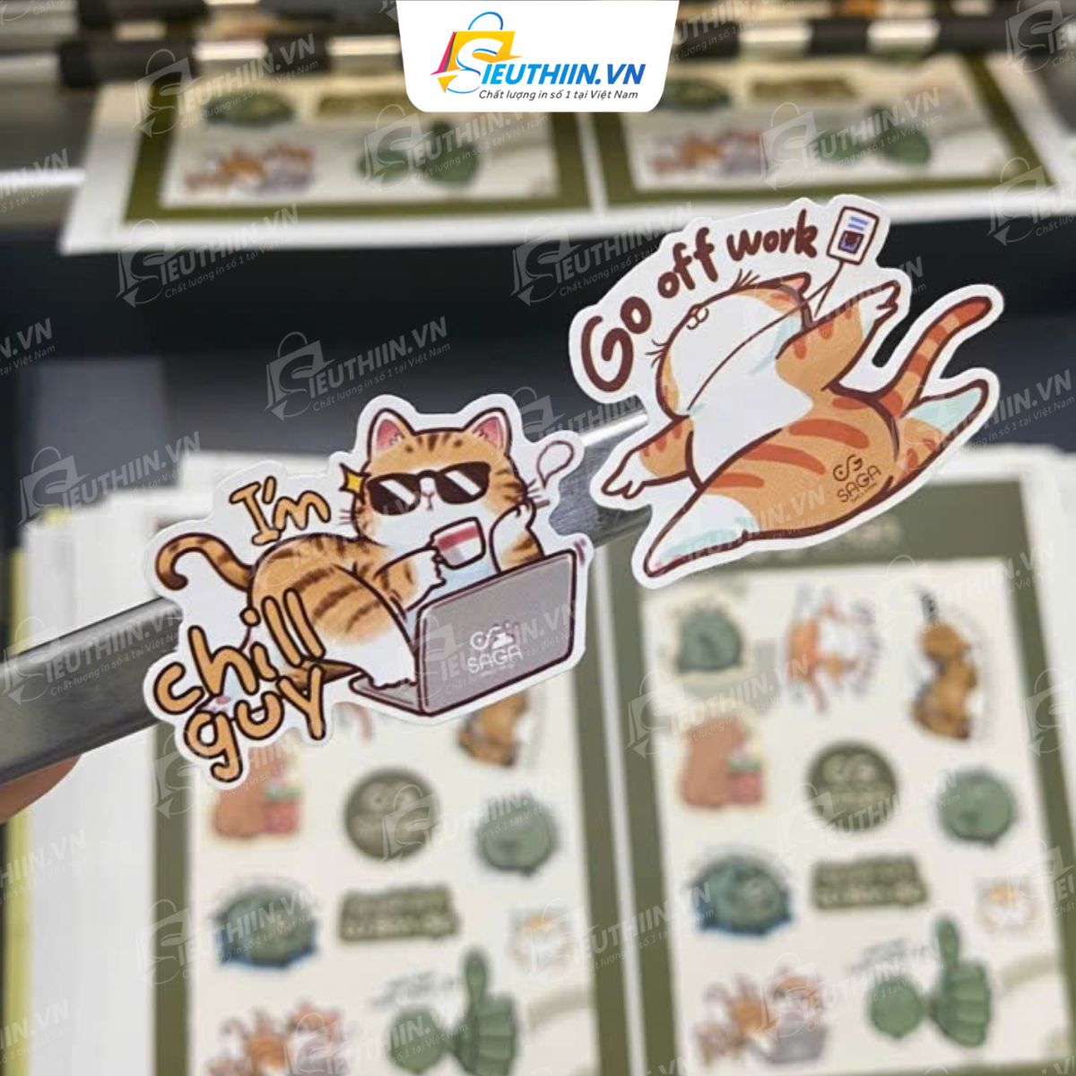 Sticker thú cưng dễ thương, cute, ấn tượng - 12