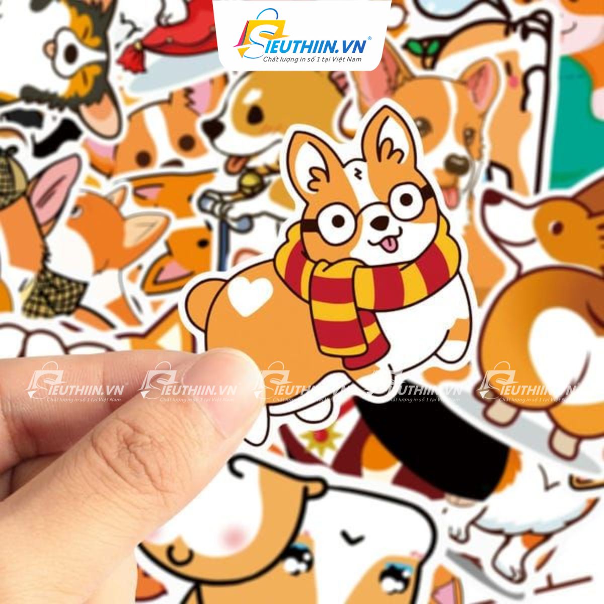 Sticker thú cưng dễ thương, cute, ấn tượng - 23