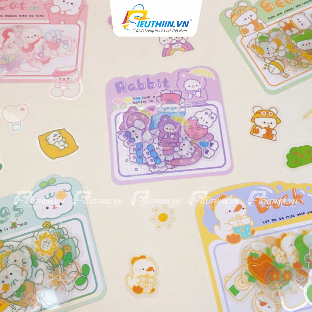 Sticker thú cưng dễ thương, cute, ấn tượng - 33