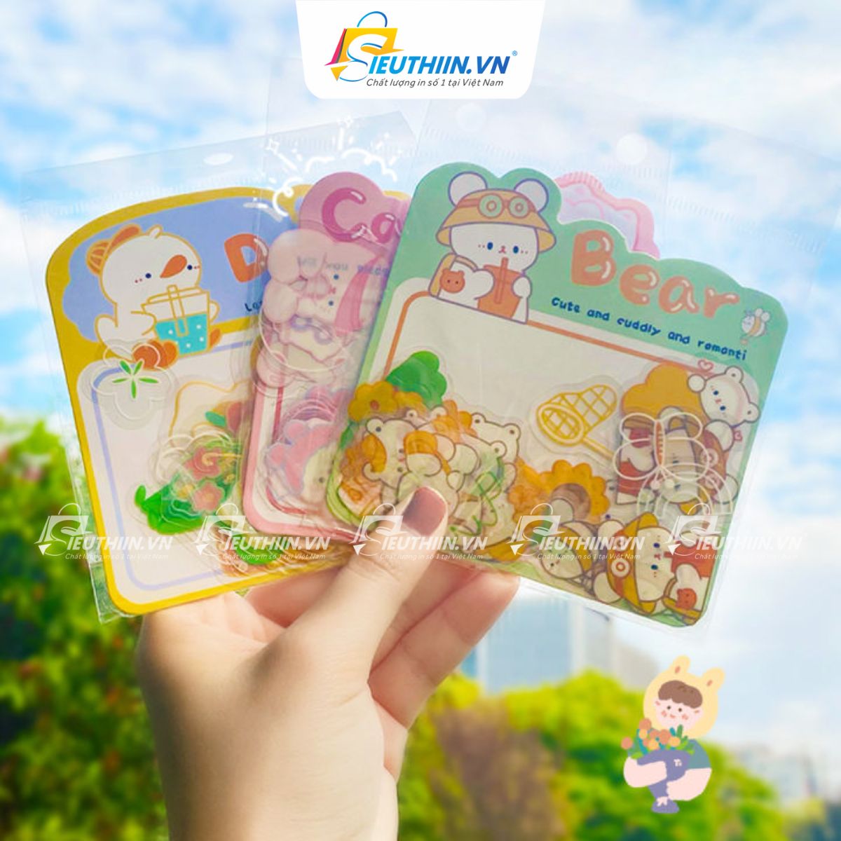 Sticker thú cưng dễ thương, cute, ấn tượng - 29