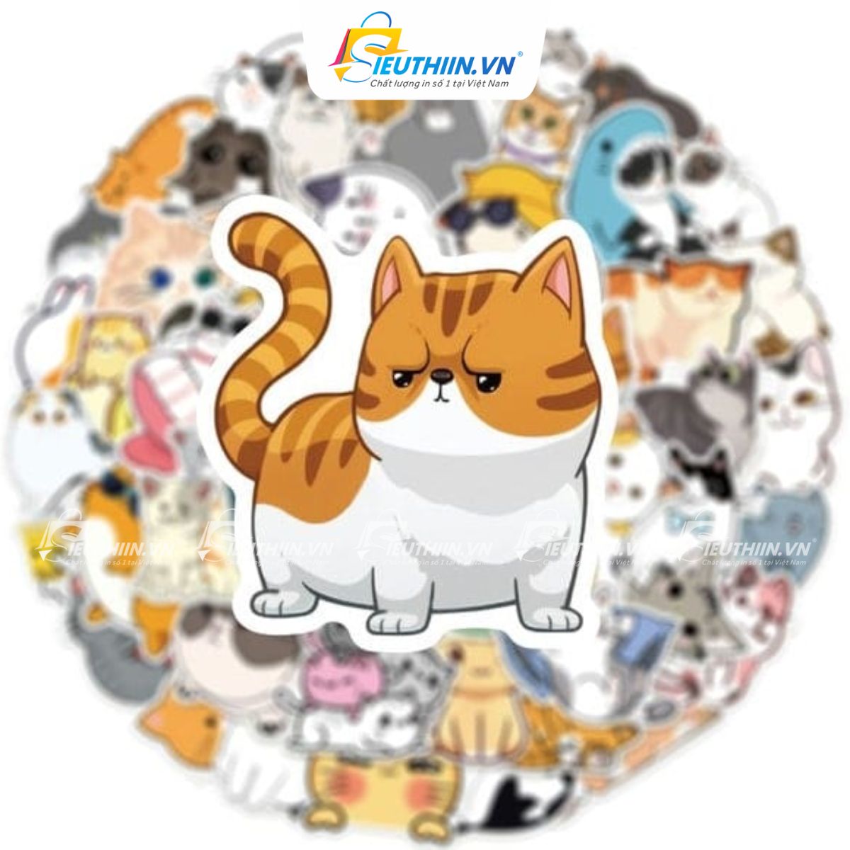Sticker thú cưng dễ thương, cute, ấn tượng - 36