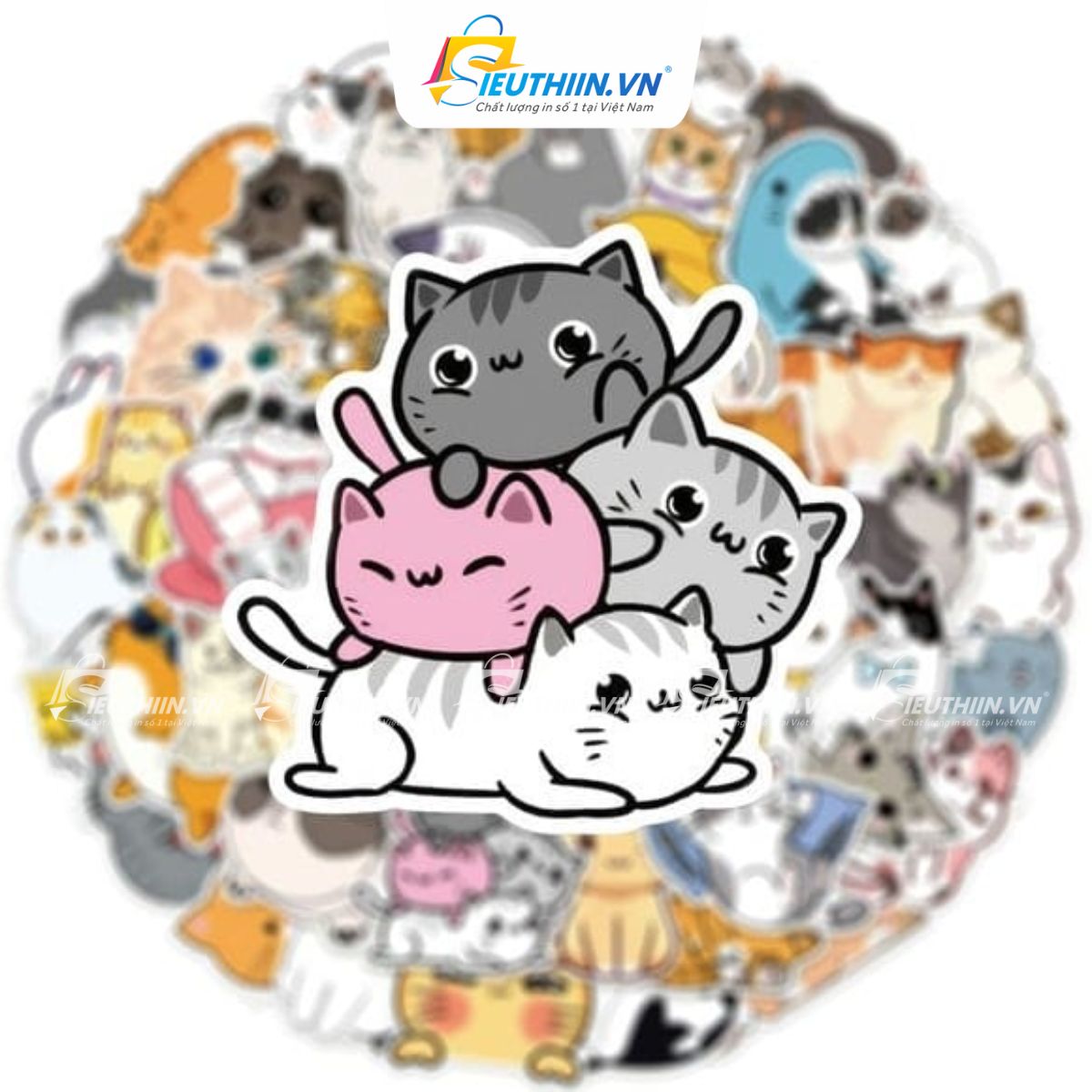 Sticker thú cưng dễ thương, cute, ấn tượng - 35