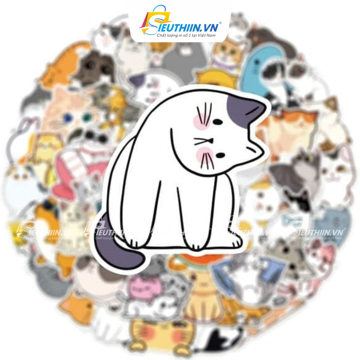 Sticker thú cưng dễ thương, cute, ấn tượng - 38