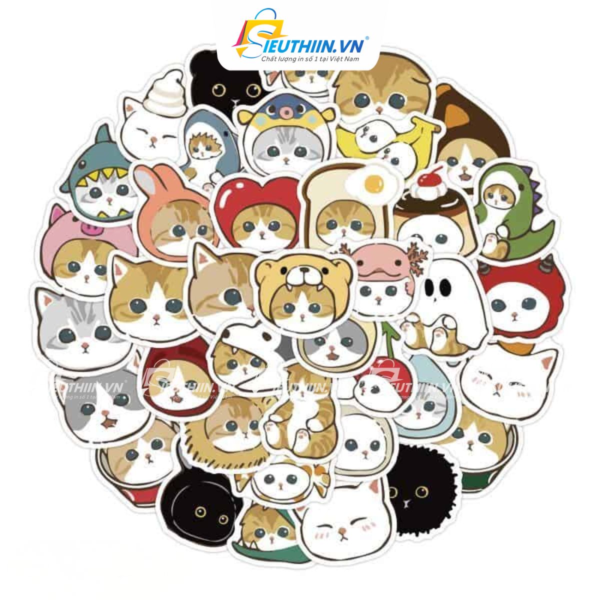 Sticker thú cưng dễ thương, cute, ấn tượng - 34