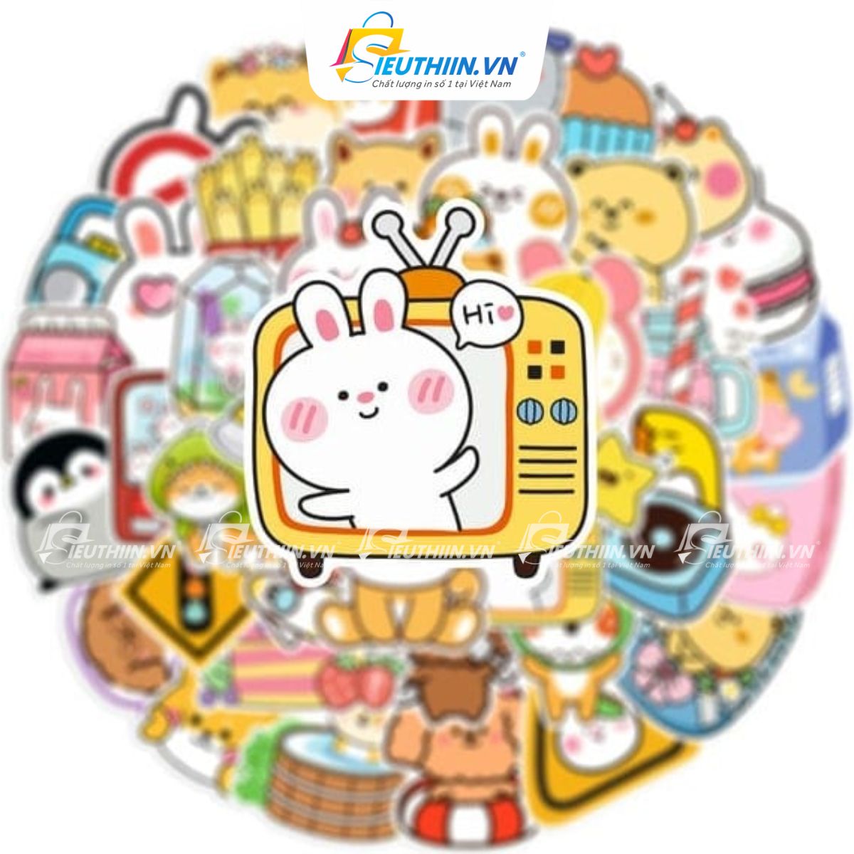 Sticker thú cưng dễ thương, cute, ấn tượng - 40