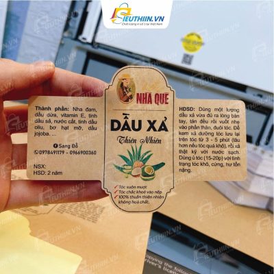 Tem dầu gội đẹp, chuyên nghiệp, ấn tượng - 04