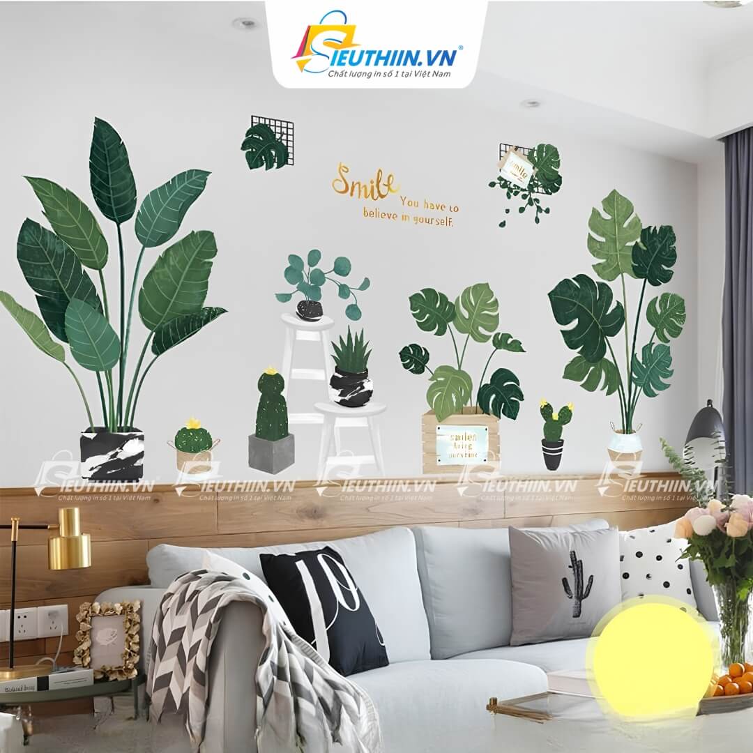 in decal dan tuong theo yeu cau