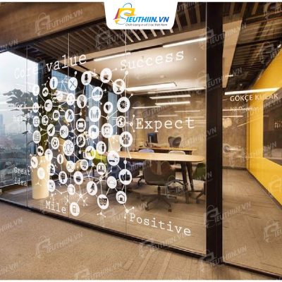 Decal trong suốt in mực trắng độc đáo - 15