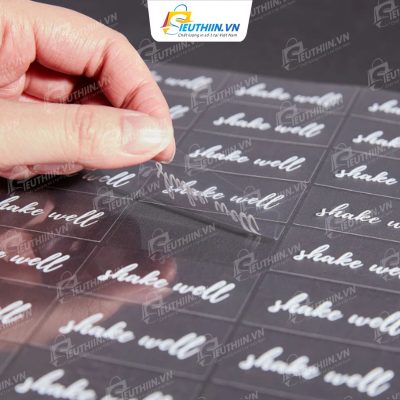 Decal trong suốt in mực trắng độc đáo - 16