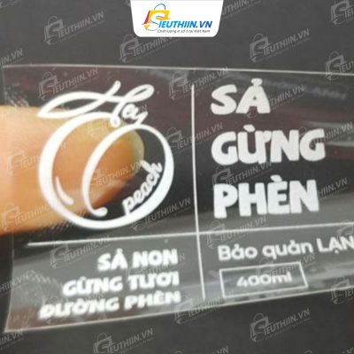 In decal trong chữ trắng là gì?