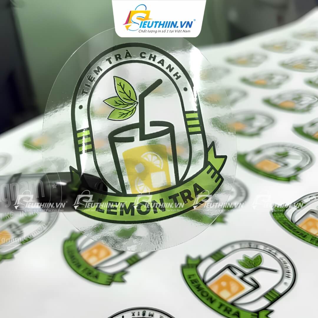 In decal trong suốt