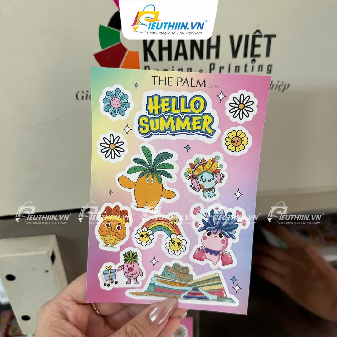 in tem sticker